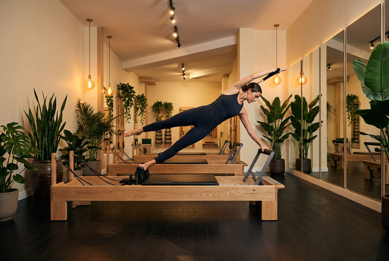 Pilates Reformer Avanzado estudio boutique